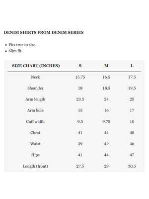Denim Series N.1 The Wind Shirt